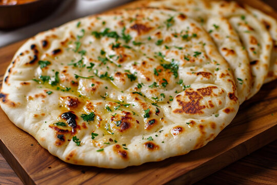 Garlic naan